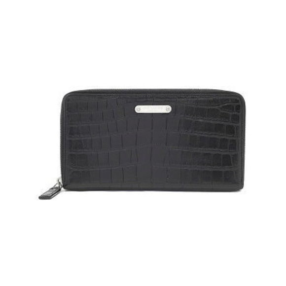 SAINT LAURENT PARIS Crocodile Long Wallet - Picture 1 of 5